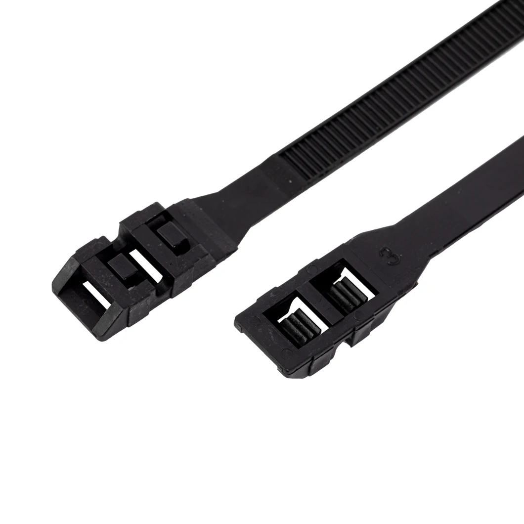 Industrial Usage Nylon66 Double Locking Cable Tie